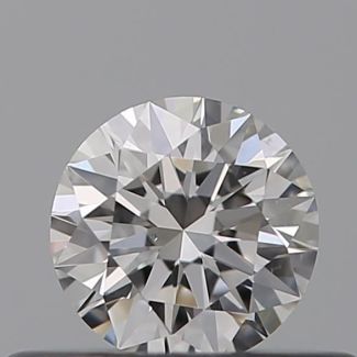 0.28 Carat Round F VS2 EX GIA Natural Diamond