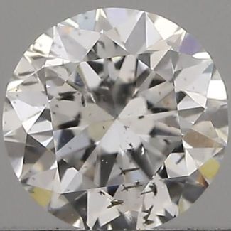 0.40 Carat Round F SI2 GD VG GIA Natural Diamond