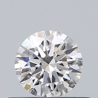 0.36 Carat Round F IF EX VG GIA Natural Diamond