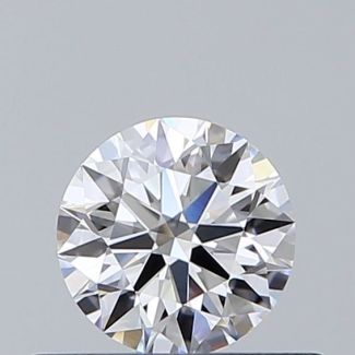 0.36 Carat Round D IF EX GIA Natural Diamond