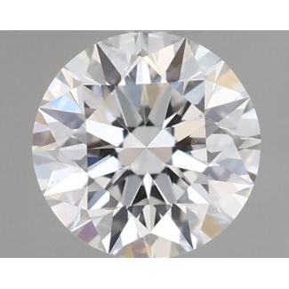 0.35 Carat Round E VS1 EX GIA Natural Diamond