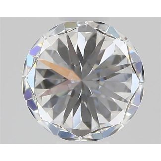 0.35 Carat Round E VVS1 EX GIA Natural Diamond