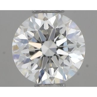 0.47 Carat Round H IF EX GIA Natural Diamond