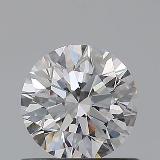 0.63 Carat Round D IF EX GIA Natural Diamond