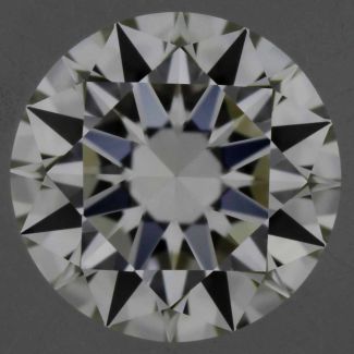 0.40 Carat Round H VVS1 EX GIA Natural Diamond