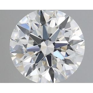 0.5 Carat Round F VS2 EX GIA Natural Diamond