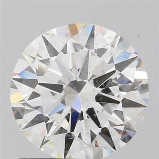 1.00 Carat Round G SI1 EX GIA Natural Diamond