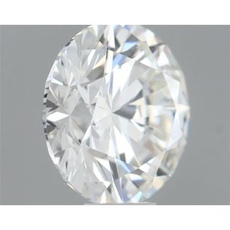 0.4 Carat Round H VVS2 EX GIA Natural Diamond