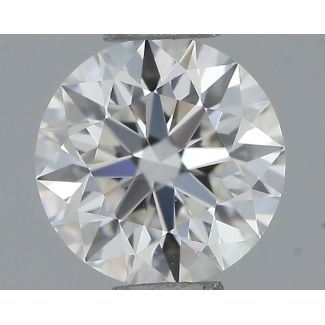 0.4 Carat Round G VVS1 EX GIA Natural Diamond