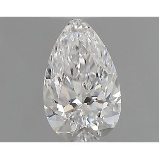 0.3 Carat Pear D VVS2 - EX VG GIA Natural Diamond