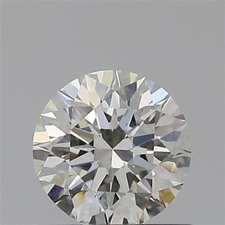 0.55 Carat Round H VS1 EX IGI Natural Diamond