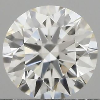 0.61 Carat Round H SI1 EX GIA Natural Diamond