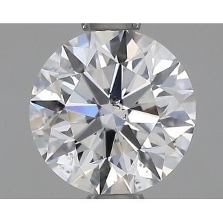 0.8 Carat Round G SI1 VG EX GIA Natural Diamond