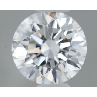 0.31 Carat Round D VVS2 EX GIA Natural Diamond