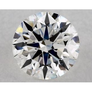 0.9 Carat Round G VVS2 EX GIA Natural Diamond