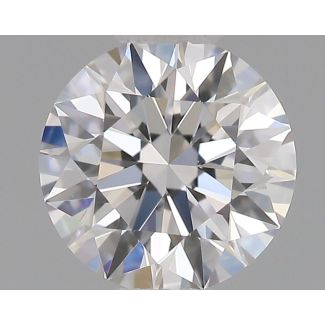 0.4 Carat Round D VS1 EX GIA Natural Diamond