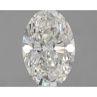 0.81 Carat Oval H IF - EX GIA Natural Diamond