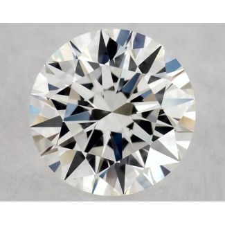 0.3 Carat Round H VVS1 EX GIA Natural Diamond