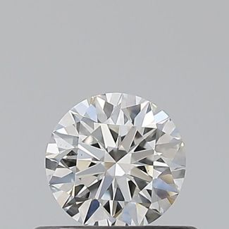 0.41 Carat Round G VS2 EX GIA Natural Diamond