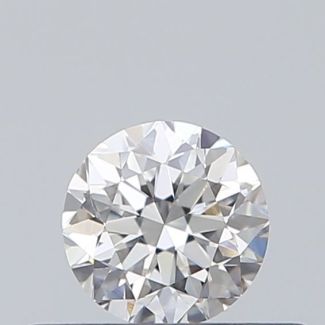 0.3 Carat Round F VVS2 VG EX GIA Natural Diamond