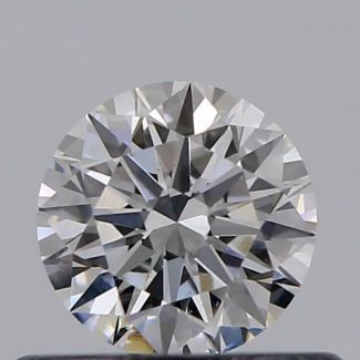 0.41 Carat Round E VS1 EX GIA Natural Diamond