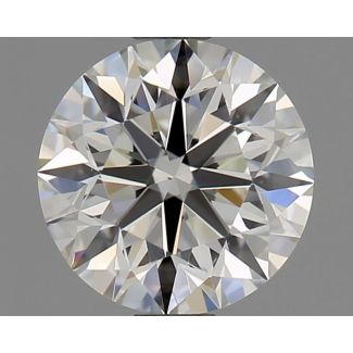 1.00 Carat Round J VS1 EX GIA Natural Diamond