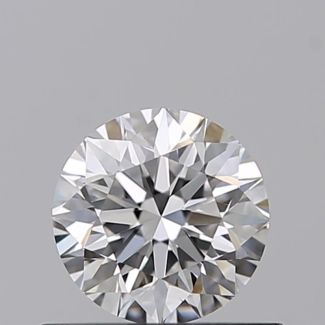 0.46 Carat Round D VS2 VG EX GIA Natural Diamond