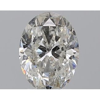 1.8 Carat Oval G SI2 - EX GIA Natural Diamond