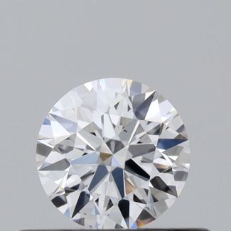 0.31 Carat Round D VS2 EX GIA Natural Diamond