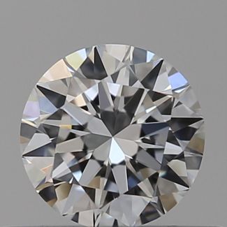 0.33 Carat Round D VVS1 EX GIA Natural Diamond