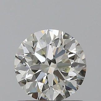 1.0 Carat Round H VVS1 VG EX IGI Natural Diamond