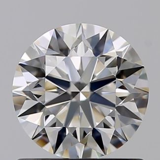 0.80 Carat Round H VS1 EX GIA Natural Diamond