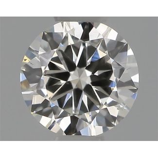 0.30 Carat Round H SI1 GD GIA Natural Diamond