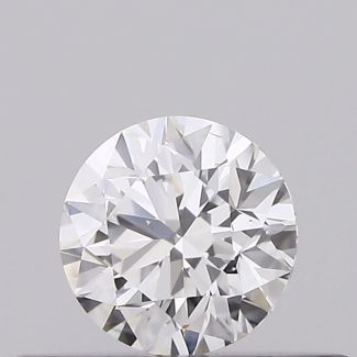 0.23 Carat Round G VS2 EX GIA Natural Diamond