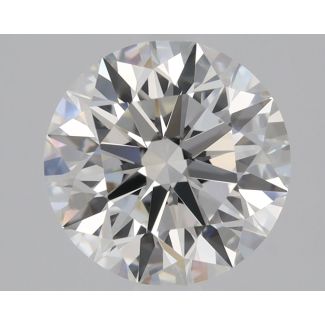 1.22 Carat Round H VVS1 EX GIA Natural Diamond