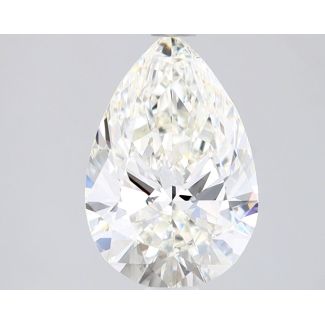 1.57 Carat Pear H VS1 - EX GIA Natural Diamond