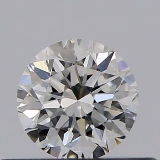 0.33 Carat Round E VVS1 G EX VG GIA Natural Diamond