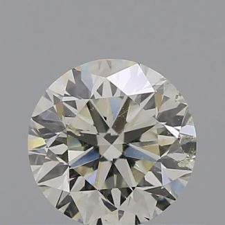 0.40 Carat Round K SI1 VG GIA Natural Diamond