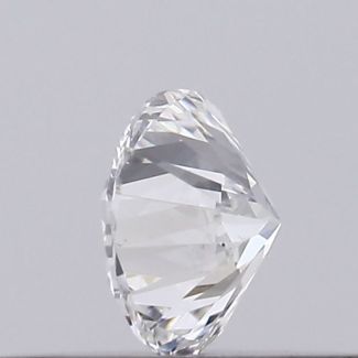 0.18 Carat Round E SI2 EX GIA Natural Diamond