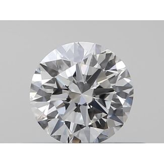 0.3 Carat Round H VVS2 VG EX GIA Natural Diamond