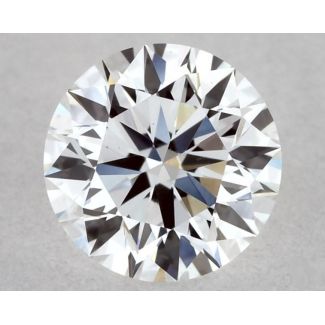 0.33 Carat Round E VS1 EX VG GIA Natural Diamond