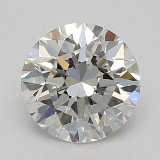 0.45 Carat Round D VVS2 VG EX GIA Natural Diamond