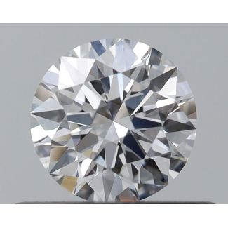 0.36 Carat Round D SI1 EX GIA Natural Diamond