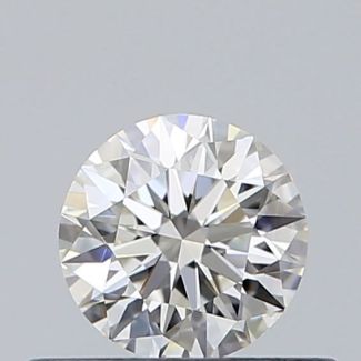 0.35 Carat Round H VS1 EX GIA Natural Diamond