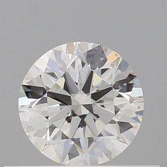 0.43 Carat Round G SI1 EX GIA Natural Diamond