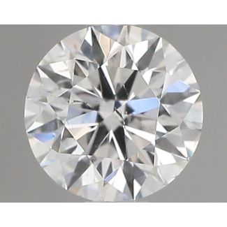 0.6 Carat Round G SI1 EX GIA Natural Diamond