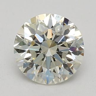 0.43 Carat Round J VS2 VG EX GIA Natural Diamond