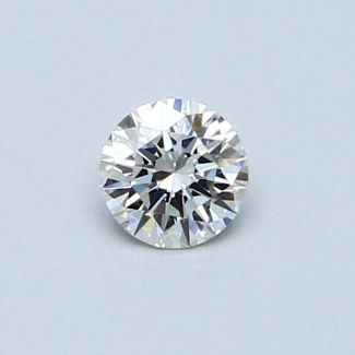 0.32 Carat Round E VVS2 VG EX GIA Natural Diamond