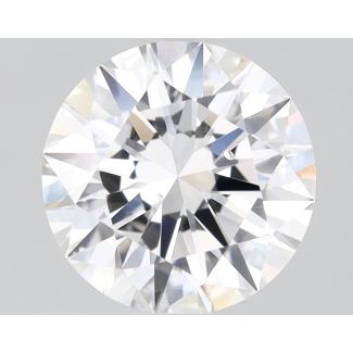 1.09 Carat Round F SI1 EX GIA Natural Diamond