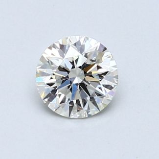 0.64 Carat Round I VS2 VG EX GIA Natural Diamond